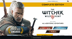 Desktop Screenshot of buy.thewitcher.com