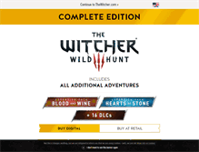 Tablet Screenshot of buy.thewitcher.com